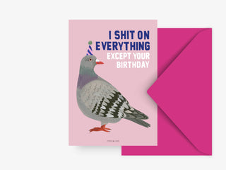 Except // Grußkarte