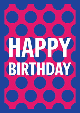 Happy Birthday // Grußkarte