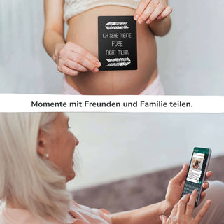 Ehrliche Meilensteine für die Schwangerschaft