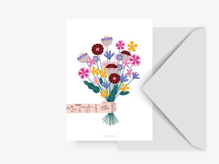 Bunch of Flowers // Grußkarte