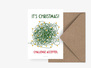 Christmas Challenge // Grußkarte