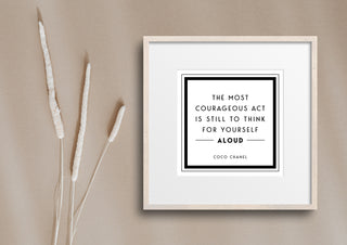 Coco Chanel 2 Quote