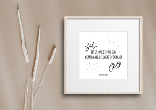 Dance sun Quote