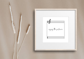 Enjoy the silence Quote