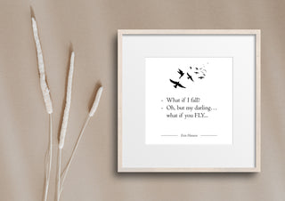 Fly - Erin Hanson Quote