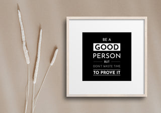Good person Quote