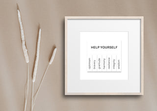 Help yourself Quote