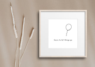 Let go Quote