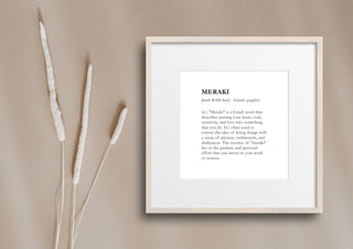 Meraki Quote