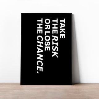 Take the Risk Quote