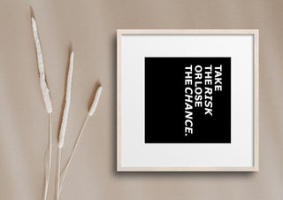 Take the Risk Quote