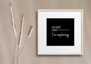 Not lost Quote