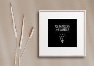 Positive thoughts Quote
