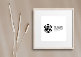 Rubik's Cube Quote