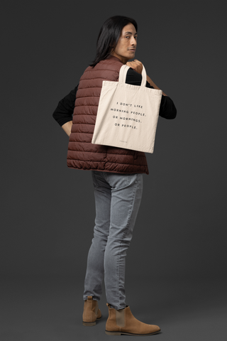 Morning People // Baumwolltasche