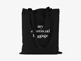 Emotional Baggage // Baumwolltasche