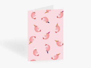 Shrimps // Grußkarte